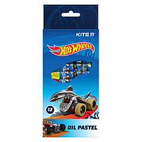 Пастелі олійні Kite Hot Wheels 12 кольорів HW21-071, 47400