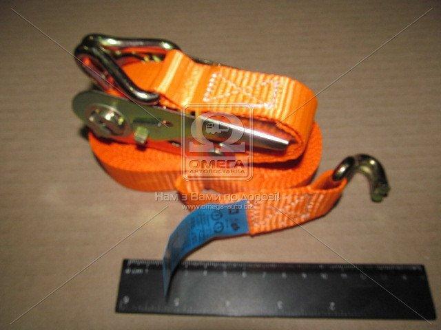 Стяжка вантажу, 1t 25mm.x6m.(0.5+5.5) метал ручка