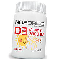 Витамин Д3 NOSOROG Vitamin D3 2000 IU 100 таб