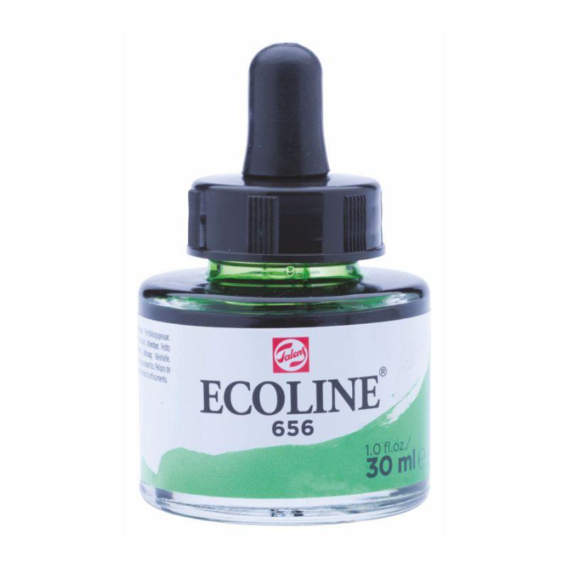 Фарба акварельна рідка Ecoline (656) зелена лісова 30 мл Royal Talens, 11256561