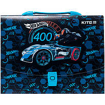 Портфель- коробка А4 Kite Hot Wheels пластиковый HW20-209, 45971