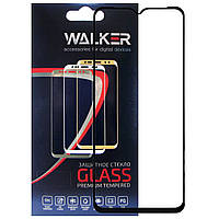 Защитное стекло Walker 3D Full Glue для Samsung Galaxy A02S / A02 5G Black