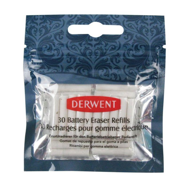 Гумка запасна для Електро гумки Derwent 30 штук, 2300023