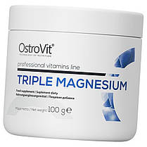 Магній OstroVit Triple Magnesium 100 г, фото 4