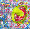 Набір для вишивання за нанесеною на канву схемою "Lovely cat". AIDA 14CT printed, 37*36 см, фото 9
