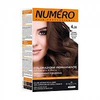 Краска для волос Brelil Numero Hair Professional с экстрактом овса 4.38 Chocolate Brown