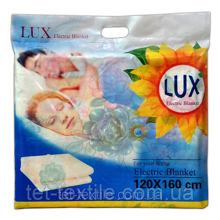 Електро-простирадло LUX 120х160 см.. Кольори в асортименті (Туреччина), фото 1