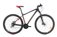 Велосипед горный 29 Avanti Canyon PRO гидравлика, 17" черно-красный