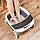 Складана Ванна для ніг, пристосування для ванни для ніг з електричним підігрівом, автоматичний масаж,, фото 6