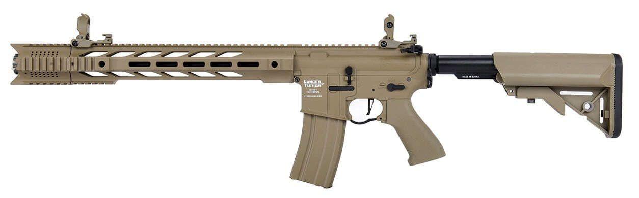 Страйкбольний привід LT-25 Proline M4 INTERCEPTOR -Tan [Lancer Tactical]
