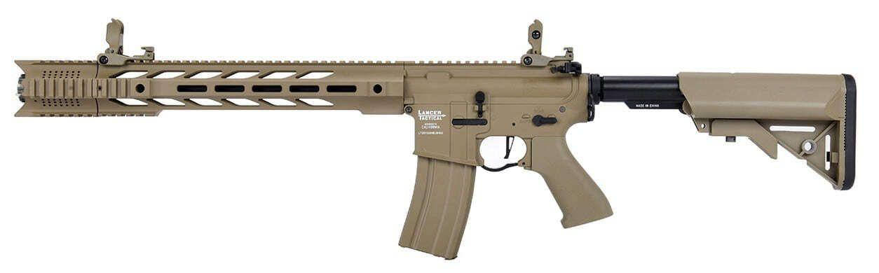 Страйкбольний привід LT-25 Proline M4 INTERCEPTOR -Tan [Lancer Tactical], фото 1