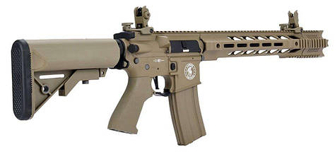 Страйкбольний привід LT-25 Proline M4 INTERCEPTOR -Tan [Lancer Tactical], фото 4