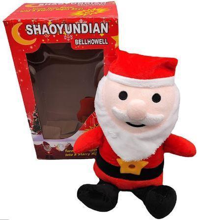 Нічник-проектор зоряного неба у формі м'якої іграшки Dream Lites Санта Клаус - фото 1 - id-p1529125897