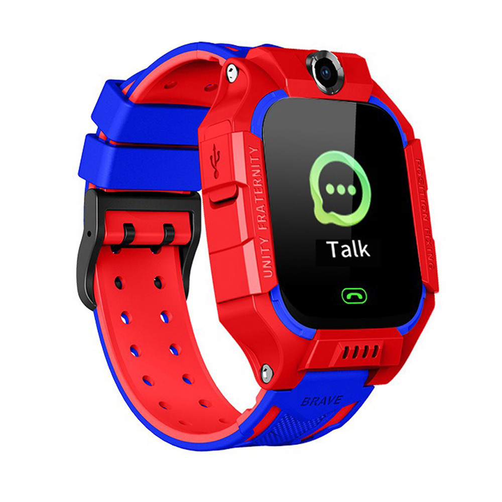 Дитячий розумний смарт-годинник з GPS Q19 Smart baby watch з камерою, прослуховуванням, сім картою для дітей, Червоний
