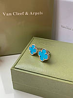 Кільце з двома квітками в позолоті з перламутром