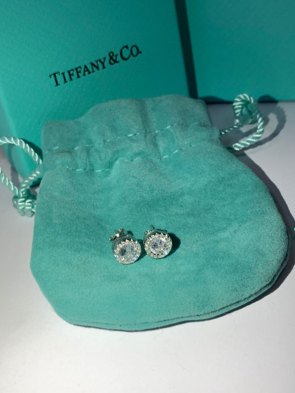 Tiffany Тіффані сережки, срібло 925 проби