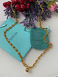 Довга підвіска ланцюг Тіффані Tiffany/упакована в мішечок Tiffany, фото 6