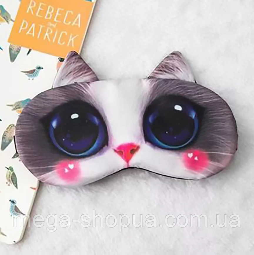 Зручна маска для сну "Relax Masks #1" Пов'язка на очі дитяча. Наглазна маска жіноча, фото 1