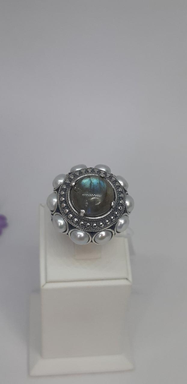 Кільце "Мадрид" 925 проби срібла від Ірида-В, фото 1