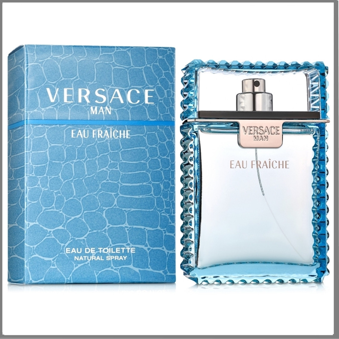 Versace Man Eau Fraiche туалетная вода 100 ml. (Версаче Мен Еау Фреш) - фото 8 - id-p124381239