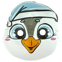 Маска Пінгвін дитяча на Новий рік набір 12 шт.