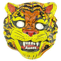 Маска дитяча карнавальна Тигр набір 12 шт.