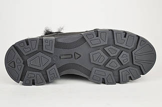 Кросівки жіночі зимові Rispetto 5205214 38 Чорні шкіра 36, фото 4