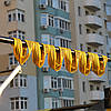 Лямки для турніка м'які, жовті, фото 3
