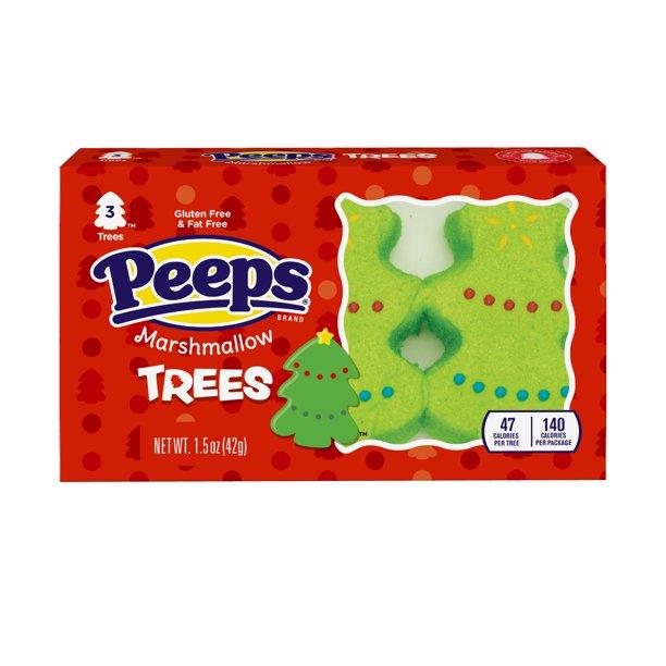Новорічне Маршмеллоу Peeps Trees 3st 42g
