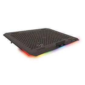 Охолоджувальна підставка під ноутбук CROWN CMLS-150 Для ігрових ноутбуків з RGB-підсвітки