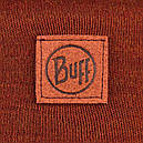 Шапка зима вовна BUFF Heavyweight Merino Wool Loose Hat solid senna, фото 3