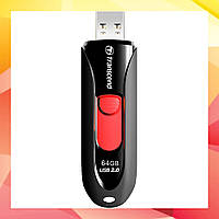 USB флеш накопитель Transcend 64GB JetFlash 590 Black USB 2.0 (TS64GJF590K)