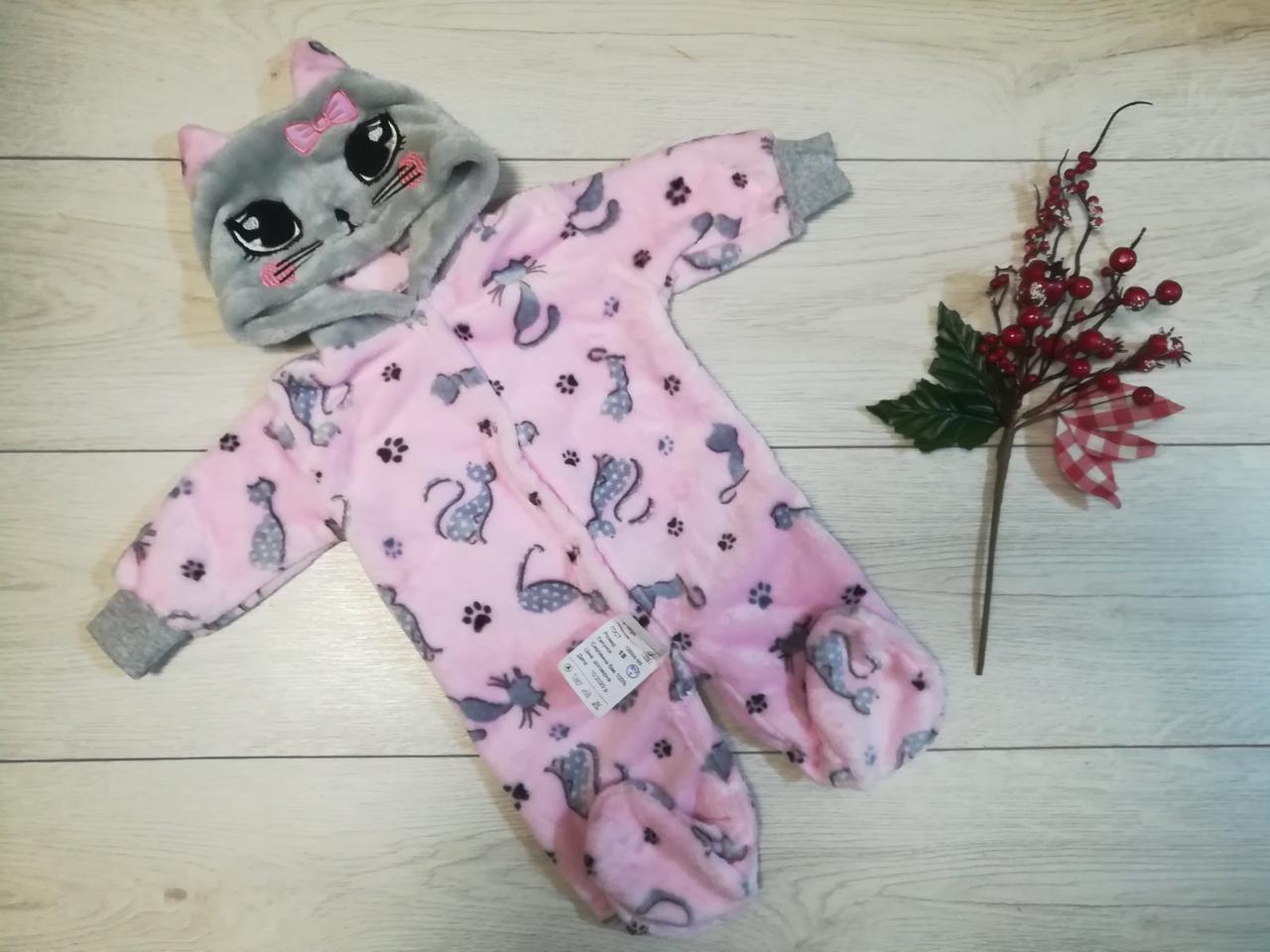 Махровий чоловічок "Кішка 2" зріст 56, 59 см, фото 1