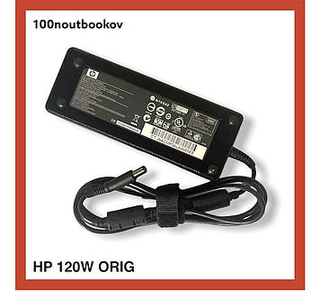 Оригінальний зарядний пристрій для ноутбука HP 120W Блок живлення 18.5 V 6.5 A pn: 463556-002 (БУ)