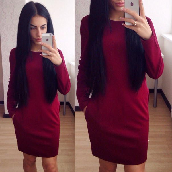 Весенее сукня з кишенями