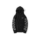 Чорне худі офф вайт | жіноча толстовка off white 3D, фото 3