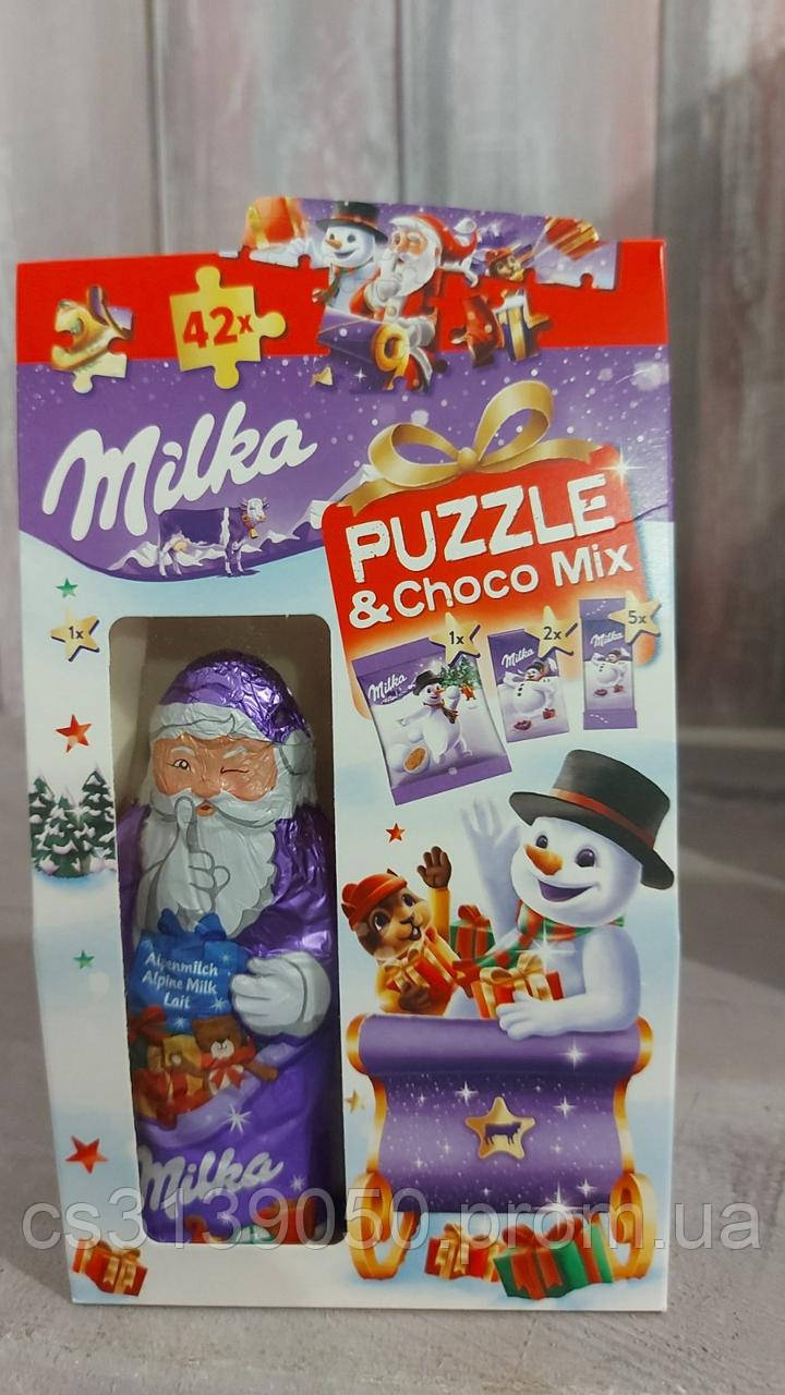 Milka Puzzle & Choco Mix Рождество 124г - фото 1 - id-p1529249681