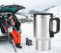 Автомобильная термокружка Electric Mug MOD-2240/140Z /0940, 12 В с подогревом