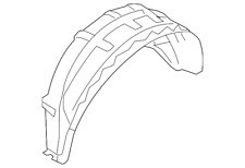 Підкрилок задній правий chrysler 200, фото 1