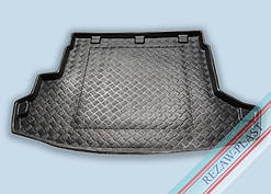 Килимок в багажник чорний Nissan X-TRAIL з 08/2007-14 Rezaw-Plast