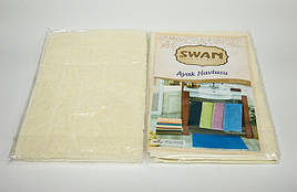 Килимок для ванної Gulcan Swan 50x70 см бавовна кремовий арт.3126_tow_feets_swan_cream