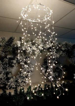 Гірлянда підвісна "Канделябр", "Luca Lighting", 1х0,3 м, колір білий, фото 1