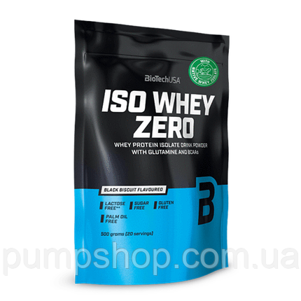 Сироватковий ізолят Biotech USA IsoWhey Zero 500 г, фото 1