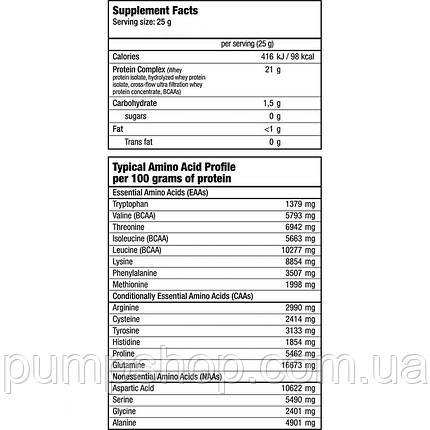 Сироватковий ізолят Biotech USA IsoWhey Zero 500 г, фото 3