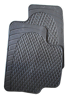 Килимки гумові задні чорні, к-т 2 шт OPEL VECTRA-B