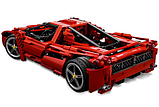 Конструктор "Enzo Ferrari (Енцо Феррарі)" 1398 деталей, фото 2