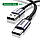 USB кабель Type-C для зарядки джойстика PS5 Dualsense чорний 3 метри, фото 3