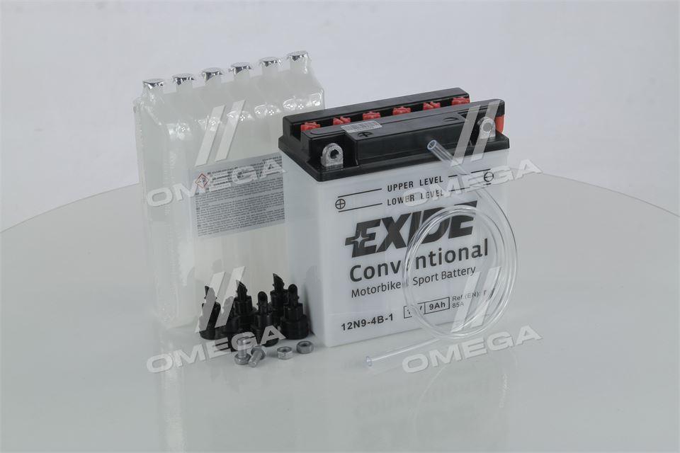 Акумулятор 9Ah-12v Exide (12N9-4B-1) (135х75х139) L, EN85 (ID ...