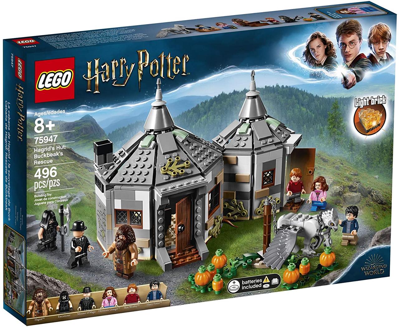 Конструктор LEGO Harry Potter 75947 Хажина Геґріда: порятунок Журавлина