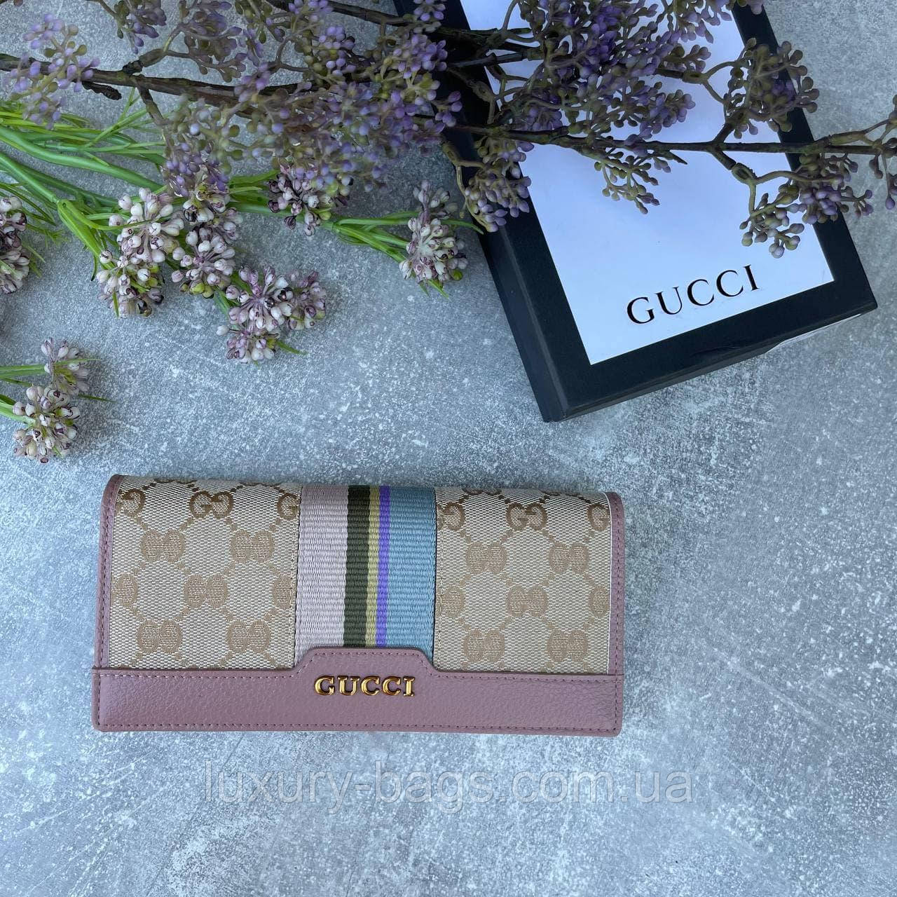 Жіночий елегантний гаманець зі шкіри Gucci